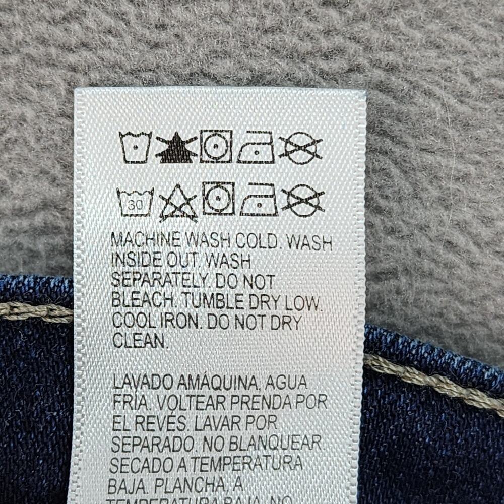 Lucky Brand Stevie Jeans Women 16/33 High Rise Flare Blue Denim Western Cowgirl - Picture 12 of 12